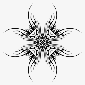 Transparent Shamrock Clip Art - Tribal Tattoo Designs, HD Png Download, Transparent PNG