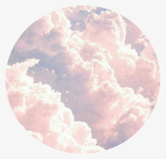 #clouds #pink #lace - Pink Aesthetic Wallpaper Clouds, HD Png Download ...