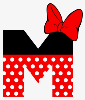 Letter M Minnie Mouse, HD Png Download , Transparent Png Image - PNGitem