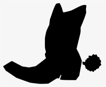 Cowboy Boot Icons Png - Cowboy Boot Silhouette Png, Transparent Png, Transparent PNG