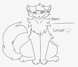 Cat Drawings Kitty, HD Png Download, Transparent PNG