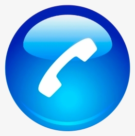 Blue Phone Icon, HD Png Download, Transparent PNG