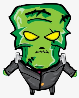 Assets, Characters, Frankenstein, Game, Halloween - Vector Game Character Png, Transparent Png, Transparent PNG
