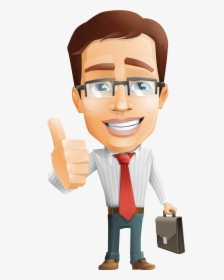 Image Free Stock Businessman Character Http Www Dailystockphoto - Businessman Vector Character, HD Png Download, Transparent PNG