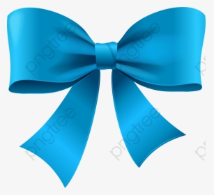 Bow Clipart Blue - Blue Bow Clipart, HD Png Download, Transparent PNG