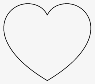 Drawings Of A Big Heart Clipart , Png Download - Heart Shape, Transparent Png, Transparent PNG