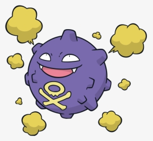 Koffing Pokemon Character Vector Art - Pokemon Koffing Dream World, HD Png Download, Transparent PNG