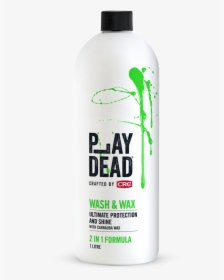 Play Dead Wash And Wax - Plastic Bottle, HD Png Download, Transparent PNG