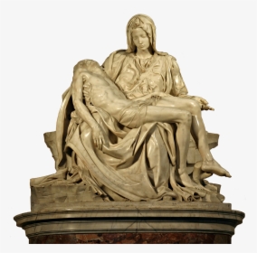 Michelangelo S Pieta 5450 Cut Out - Saint Peter's Basilica, Pietà, HD Png Download, Transparent PNG