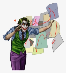 Heath Ledger Joker Fan Art, HD Png Download, Transparent PNG