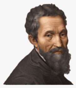 Michelangelo Buonarroti - Michelangelo Buonarroti Portrait, HD Png Download, Transparent PNG