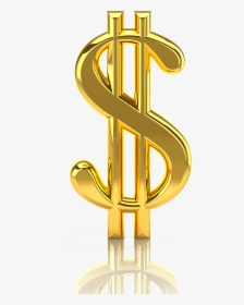 Dollar Sign United States Dollar United States One-dollar - Gold Dollar Sign Clipart, HD Png Download, Transparent PNG