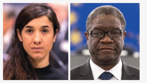 Denis Mukwege And Nadia Murad, HD Png Download, Transparent PNG