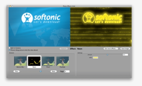 Photo Effects Lite - Softonic, HD Png Download, Transparent PNG