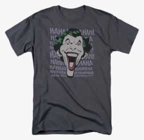 Laughing Joker Dc Comics T-shirt - Judge Dredd Shirt, HD Png Download, Transparent PNG