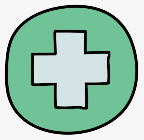 The Icon Shows A Box With A Cross Prominently Shown - Dibujo Cara, HD Png Download, Transparent PNG
