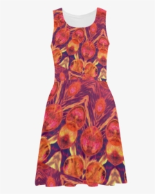 Sunburst, Abstract Peach Cream Orange Star Quilt Sundress - Day Dress, HD Png Download, Transparent PNG