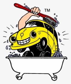 Cartoon Car Wash Png , Png Download - Car Wash Png, Transparent Png, Transparent PNG