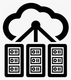 Cloud Computing Servers - Cloud Computing Icon Png, Transparent Png, Transparent PNG