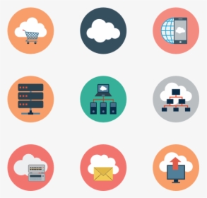 Essential Set - Cloud Computing Vector Icon, HD Png Download, Transparent PNG