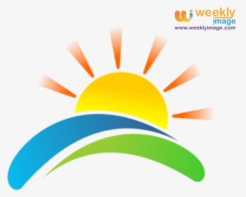 Sunrise Vector Logo Picture Perfect - Sun Logo Free Vector, HD Png Download, Transparent PNG