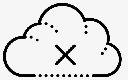 Cloud Cross Icon - Red Doodles Transparent, HD Png Download, Transparent PNG