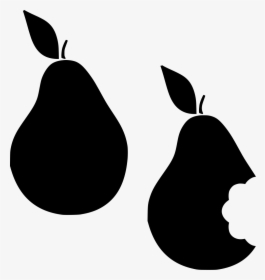 Pear With Bite Logo, HD Png Download, Transparent PNG