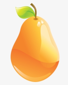 Pear Png Images Free Download - Cartoon Fruit And Vegetables, Transparent Png, Transparent PNG