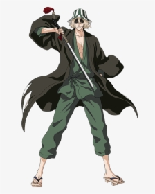 Urahara Kitsuke *-* Bleach Characters, Anime Characters, - Anime Character Full Body, HD Png Download, Transparent PNG