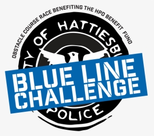 Blue Line Challenge - Hattiesburg Police Department, HD Png Download, Transparent PNG