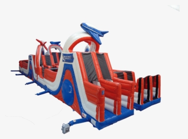 5 Part Jet Stream Obstacle Course - Inflatable, HD Png Download, Transparent PNG