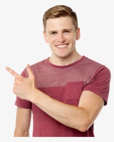Men Pointing Left Png Image - Pointing Left Png, Transparent Png, Transparent PNG
