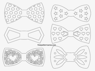 Bow Tie Laser Template, HD Png Download, Transparent PNG