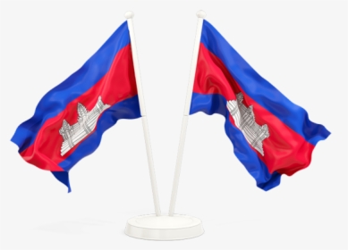 Two Waving Flags - Puerto Rico Flag Waving Png, Transparent Png, Transparent PNG