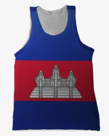 Cambodia Flag Tank Top - Cambodia, HD Png Download, Transparent PNG
