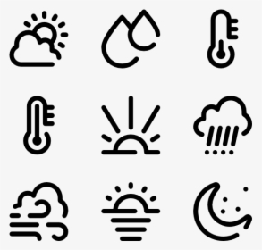 Weather - Interface Icon, HD Png Download, Transparent PNG