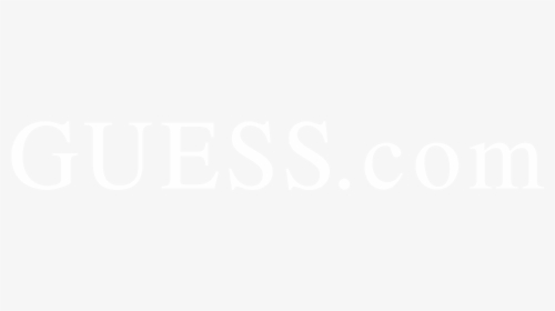 Guess Com Logo Black And White - Johns Hopkins White Logo, HD Png Download, Transparent PNG