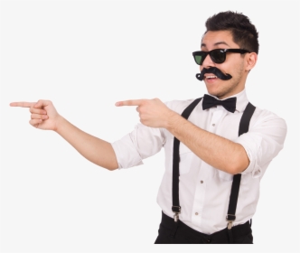 Funny Guy Pointing Png, Transparent Png, Transparent PNG