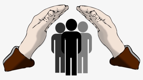 Human Behavior,thumb,arm - Protecting Hand Png, Transparent Png, Transparent PNG