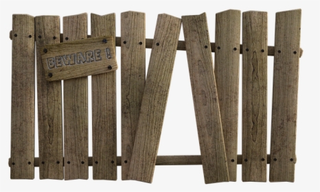 Dog, Fence, Beware, Backyard, Canine, Animals, Barn - Plank, HD Png Download, Transparent PNG