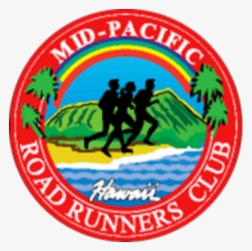 Santa Hat 5k Family Fun Run/walk - Mid Pacific Road Runners Club Logo, HD Png Download, Transparent PNG