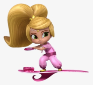 Shimmer And Shine Leah On Flying Board - Shimmer And Shine Nick Jr Leah, HD Png Download, Transparent PNG