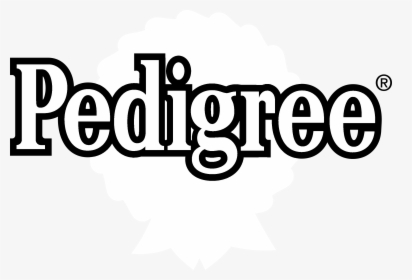 Pedigree Logo Black And White - Pedigree Logo Png White, Transparent Png, Transparent PNG