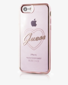 Guess Signature Heart Tpu Back Case For Iphone 7 Plus - Protector Guess Aluminum Plata Rose Gold Iph 7 4.7, HD Png Download, Transparent PNG