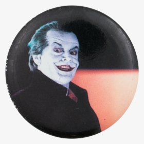 The Joker Jack Nicholson Entertainment Button Museum - Joker, HD Png Download, Transparent PNG