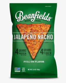 Jalapeño Nacho Bean Chips - Beanfields Snacks, HD Png Download, Transparent PNG