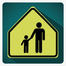 Safety Icon - Parent And Child, HD Png Download, Transparent PNG
