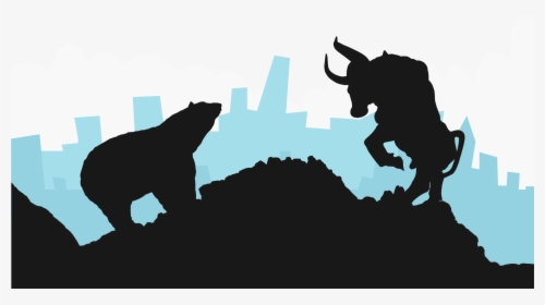 Transparent Bull Silhouette Png - Bear To Bull Market, Png Download, Transparent PNG