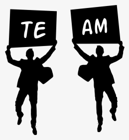 Business, Employee, Team Building, Together, Work, - Team Building Black And White Png, Transparent Png, Transparent PNG