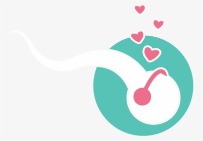 Icon Only White Sperm Blue - Heart, HD Png Download, Transparent PNG